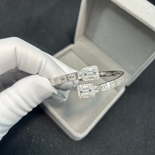 Baguette Cut Bangle - TMT The Money Thing