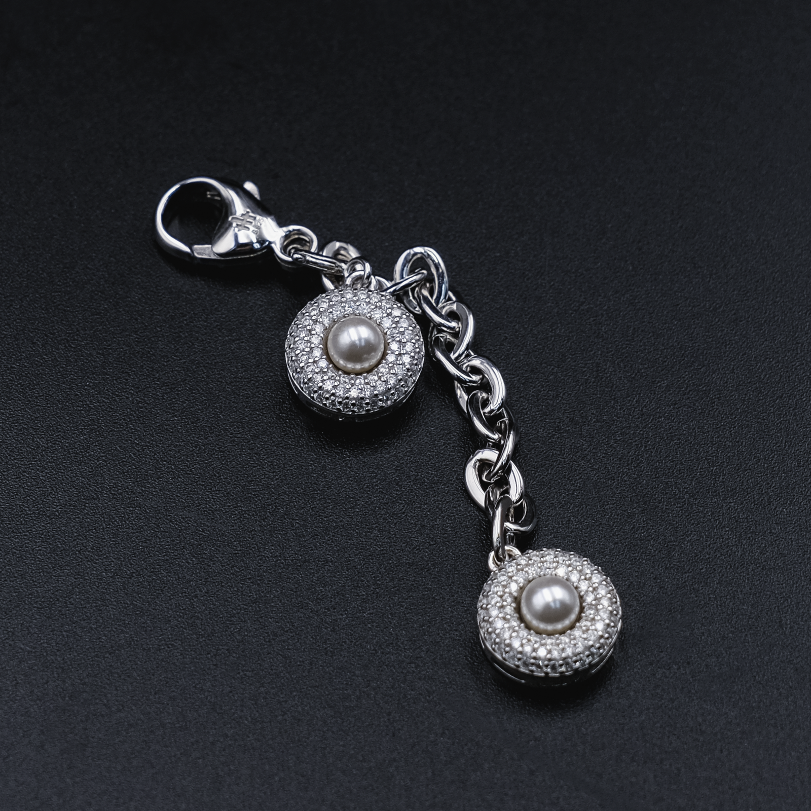 “round and round and round” Pearl  Ornament (NPBP) - TMT The Money Thing